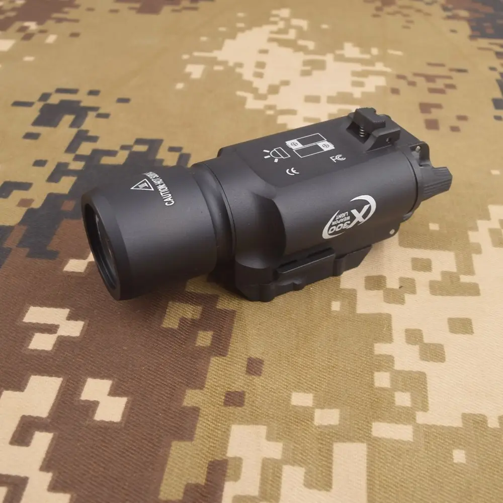 Тактический светодиодный светильник для оружия X300 фонарь страйкбола X300u