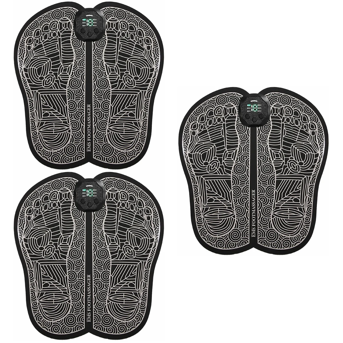 

3 Sets Foot Pad Foot Circulation Massager Feet Muscle Stimulator
