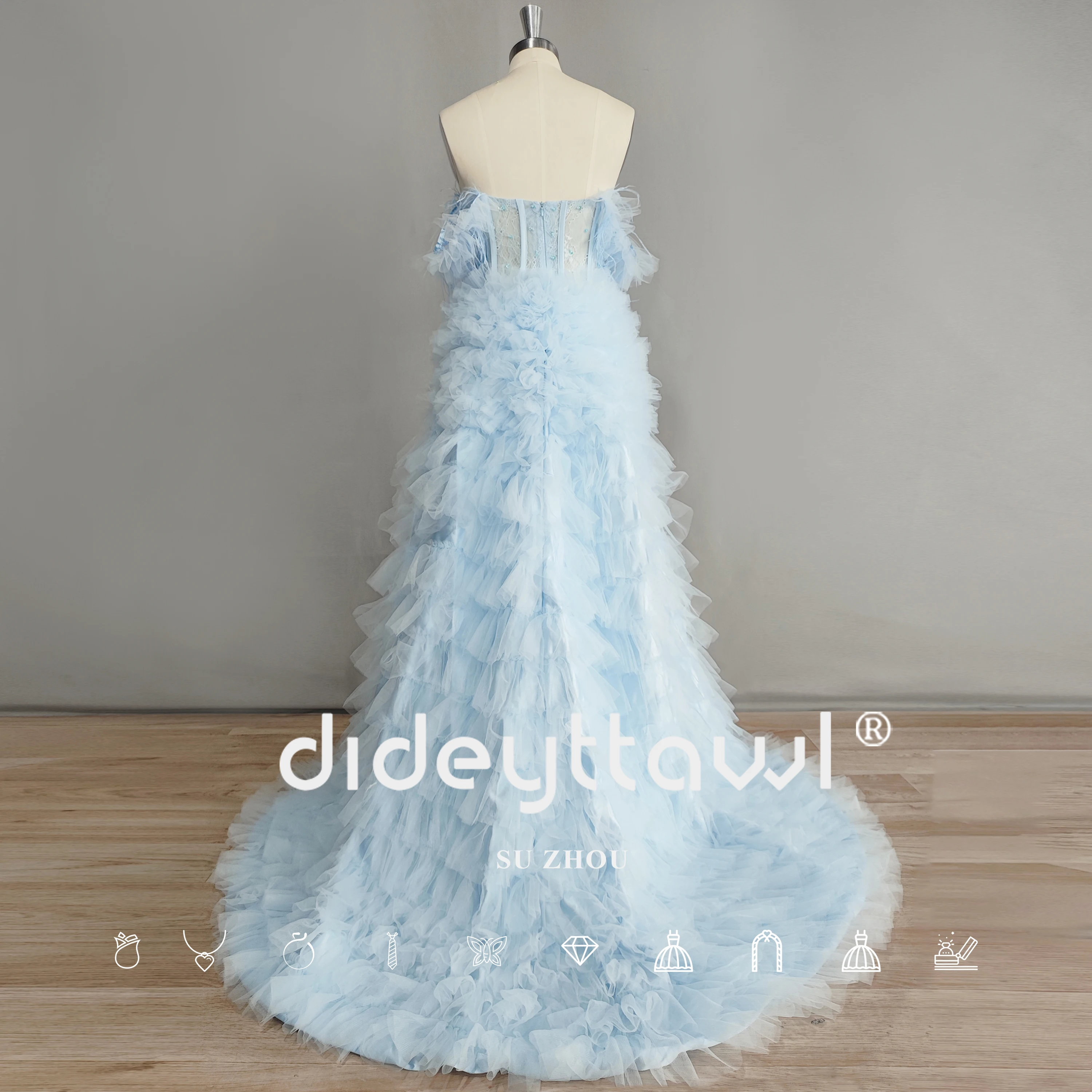 Рисунок 2 - Женское вечернее платье с открытыми плечами DIDEYTTAWL