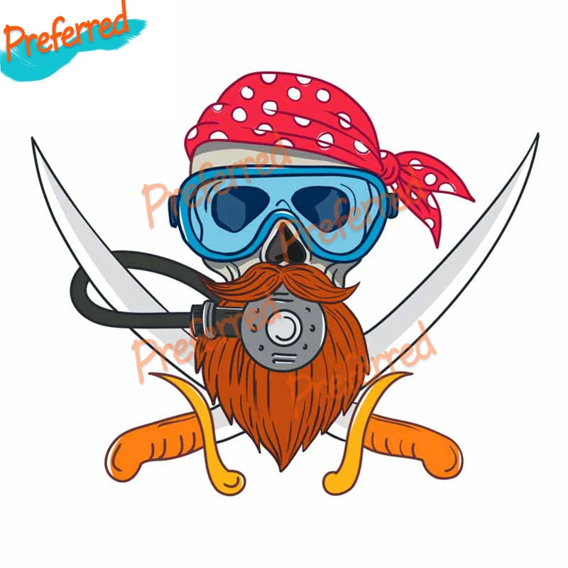 

Funny Skull Diver Down Sticker Decal for Your All Cars Racing Laptop Motorcycle Helmet Trunk Toolbox Surf Camper Window Bumper
