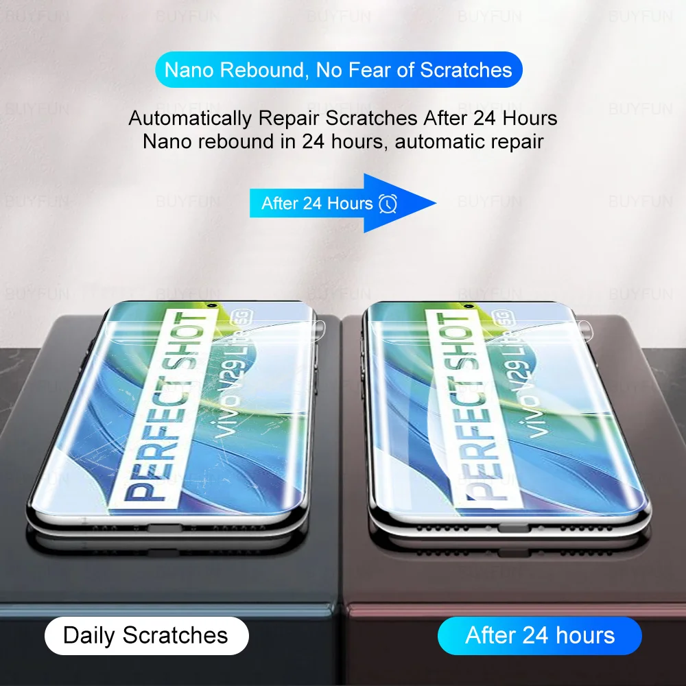 Гидрогелевая пленка для защиты экрана не стекло Vivo V29 Lite VivoV29 светильник V29e Vavo Vovi