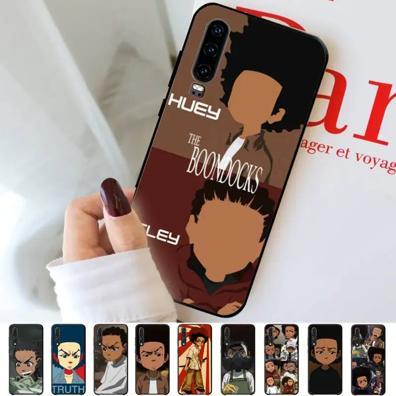 

Huey Freeman Boondocks Phone Case for Huawei P30 40 20 10 8 9 lite pro plus Psmart2019