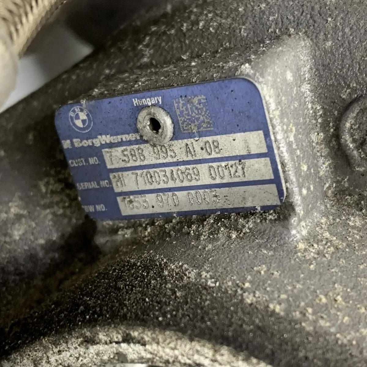 Турбозарядное устройство для двигателя BMW N55 E71 F02 E07 335i GT535 Bmw Turbo 7601058 703785 7588995 18531009611