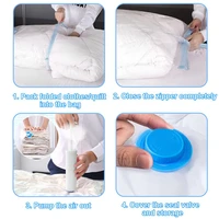 moisture proof suction type storage and finishing clothing storage bag transparent vacuum compression bag quilt storage bag