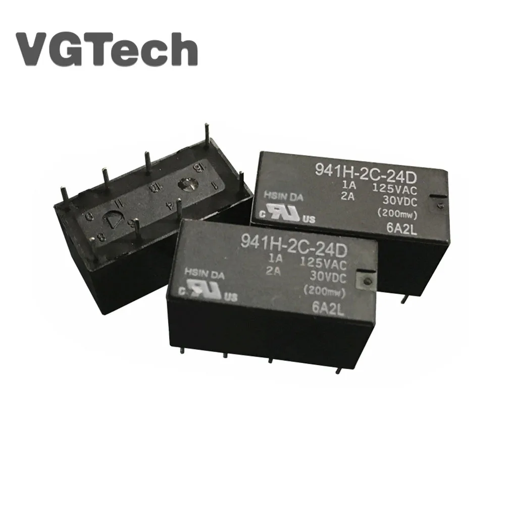 2 шт./лот 100% оригинальное новое реле 941H-2C-5D 5V 941H-2C-12D 12VDC 941H-2C-24D 24V 941H 2C 24D 941H 2C 12D 5V 12V 24V 8PIN 2 шт./лот 100% оригинальное новое реле 941H-2C-5D 5V 941H-2C-12D 12VDC 941H-2C-24D 24V 941H 2C 24D 941H 2C 12D 5V 12V 24V 8PIN