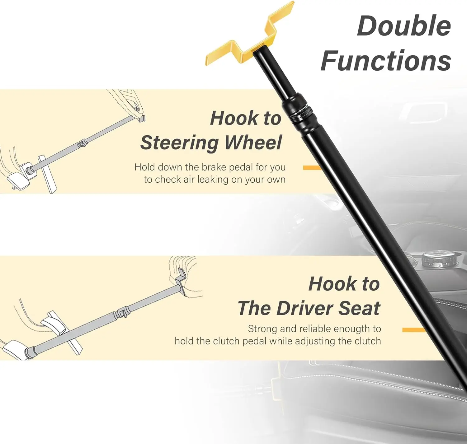 MX 21520 инструмент для депрессора педали грузовика тормоза замена Lisle универсально