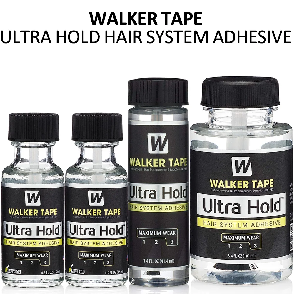 Ultra Hold Lace Wig Glue Waterproof Walker Tape Ultra Hold Hair System Adesivo Forte Tenuta Sostituzione Dei Capelli Adesivo Frontale