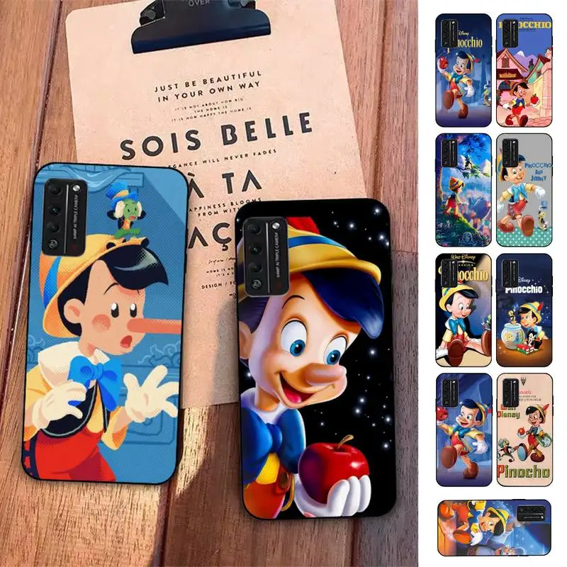 

Disney Pinocchio Phone Case For Huawei Honor 10 lite 9 20 7A pro 9X pro 30 pro 50 pro 60 pro 70 pro plus