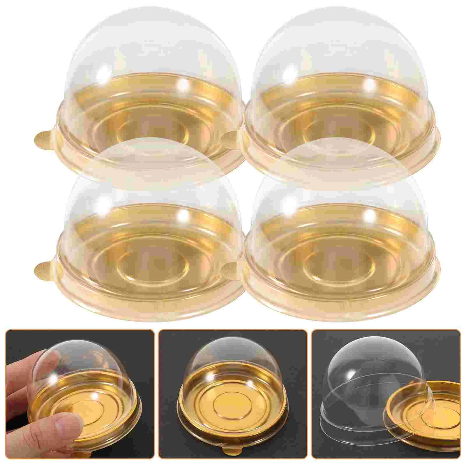 

Pastry Packaging Box Packing Containers Mousse Holder Bakery Supplies Christmas Party Accessory