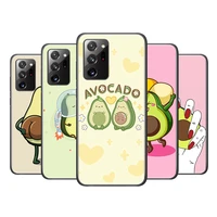 cute aartoon avocado for samsung galaxy a01 a11 a22 a12 a21s a31 a41 a42 a51 a71 a32 a52 a52s a72 a02s a03s phone case