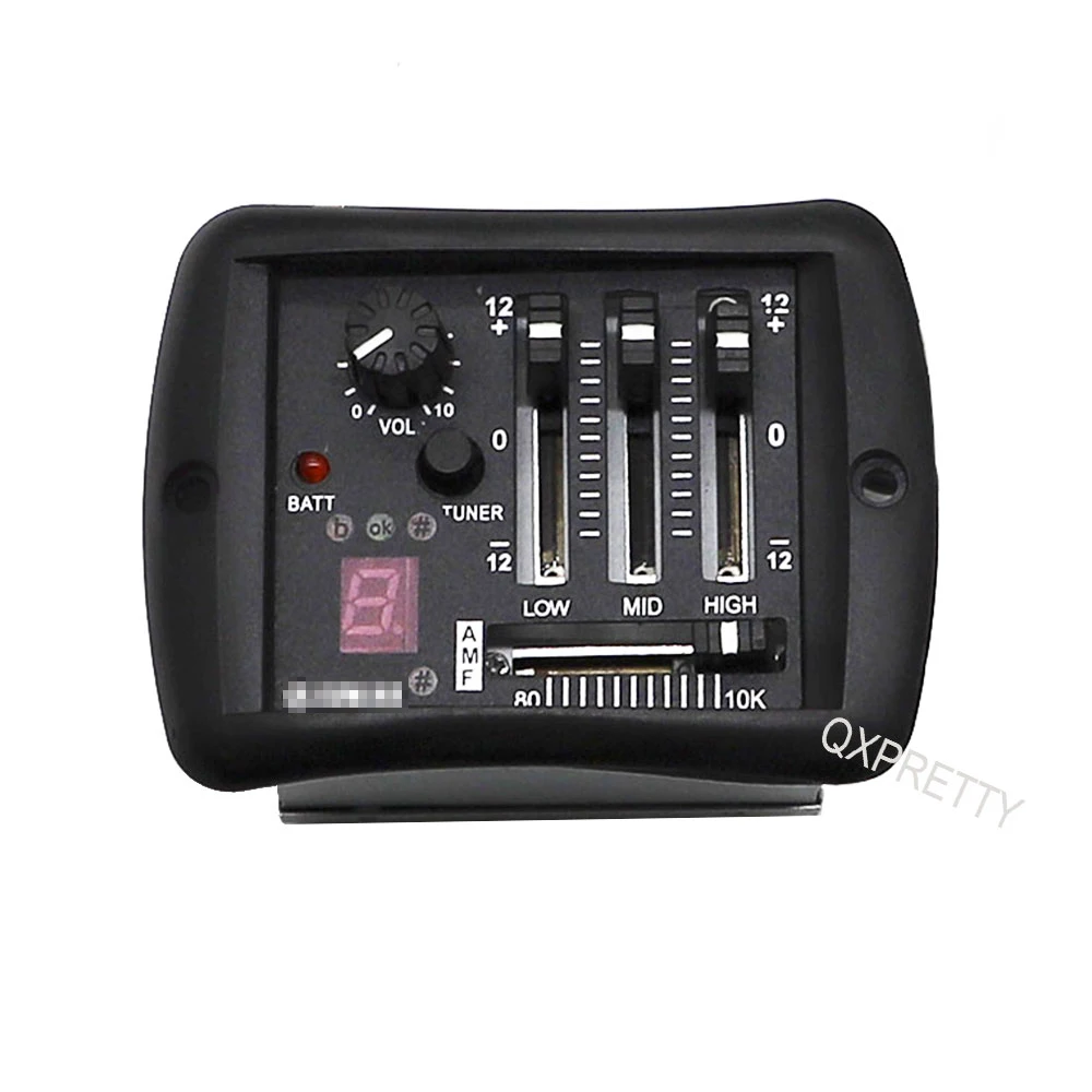 4-полосный звукосниматель для гитары эквалайзер предварительного усиления