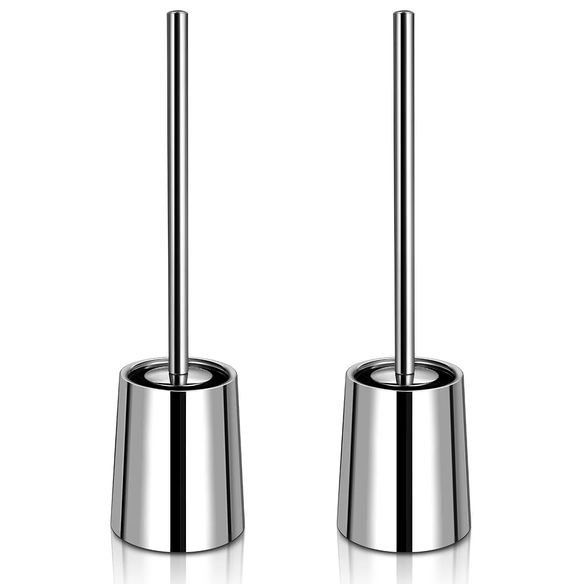 

2 шт., щётки для унитаза с держателем, из нержавеющей стали