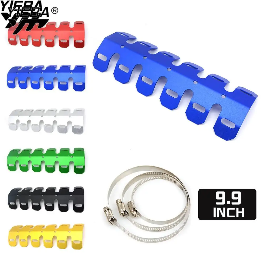 Мотоциклетная выхлопная труба глушителя защита ноги теплозащитный Чехол для YAMAHA