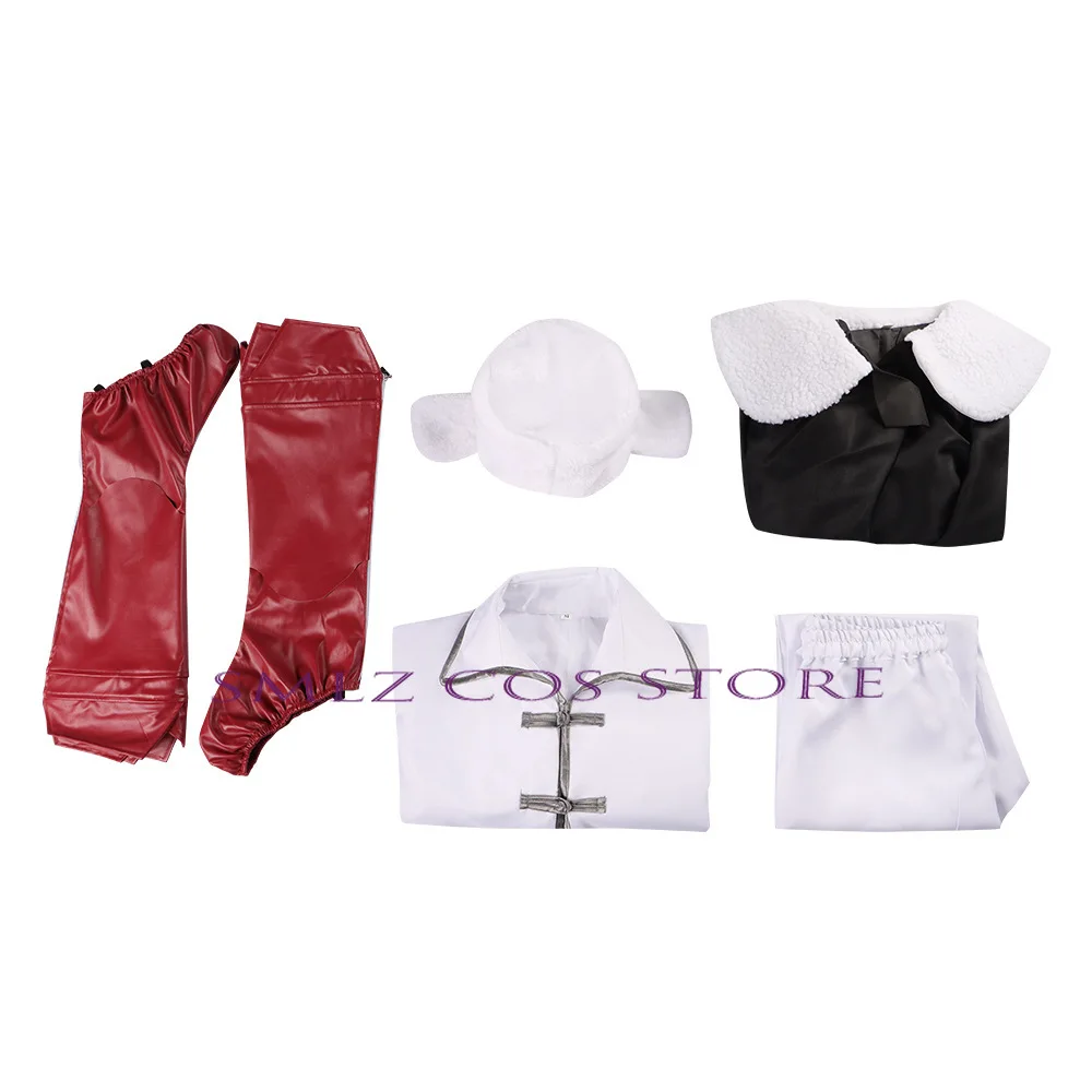 Пиджак и брюки для косплея из искусственной кожи мужчин женщин