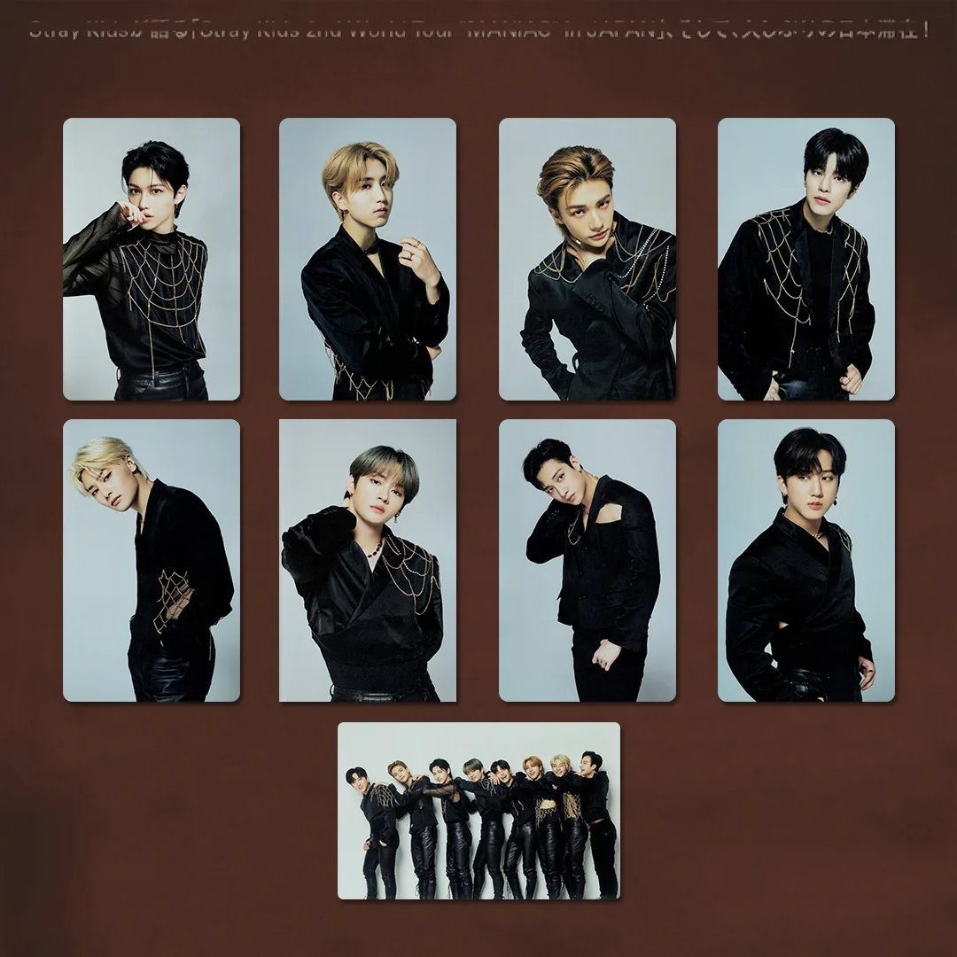 

Kpop Idol 8 шт./набор ломо-карты бродячие дети PMC Vol.24 фотокарты Фотокарточка открытка для поклонников коллекция