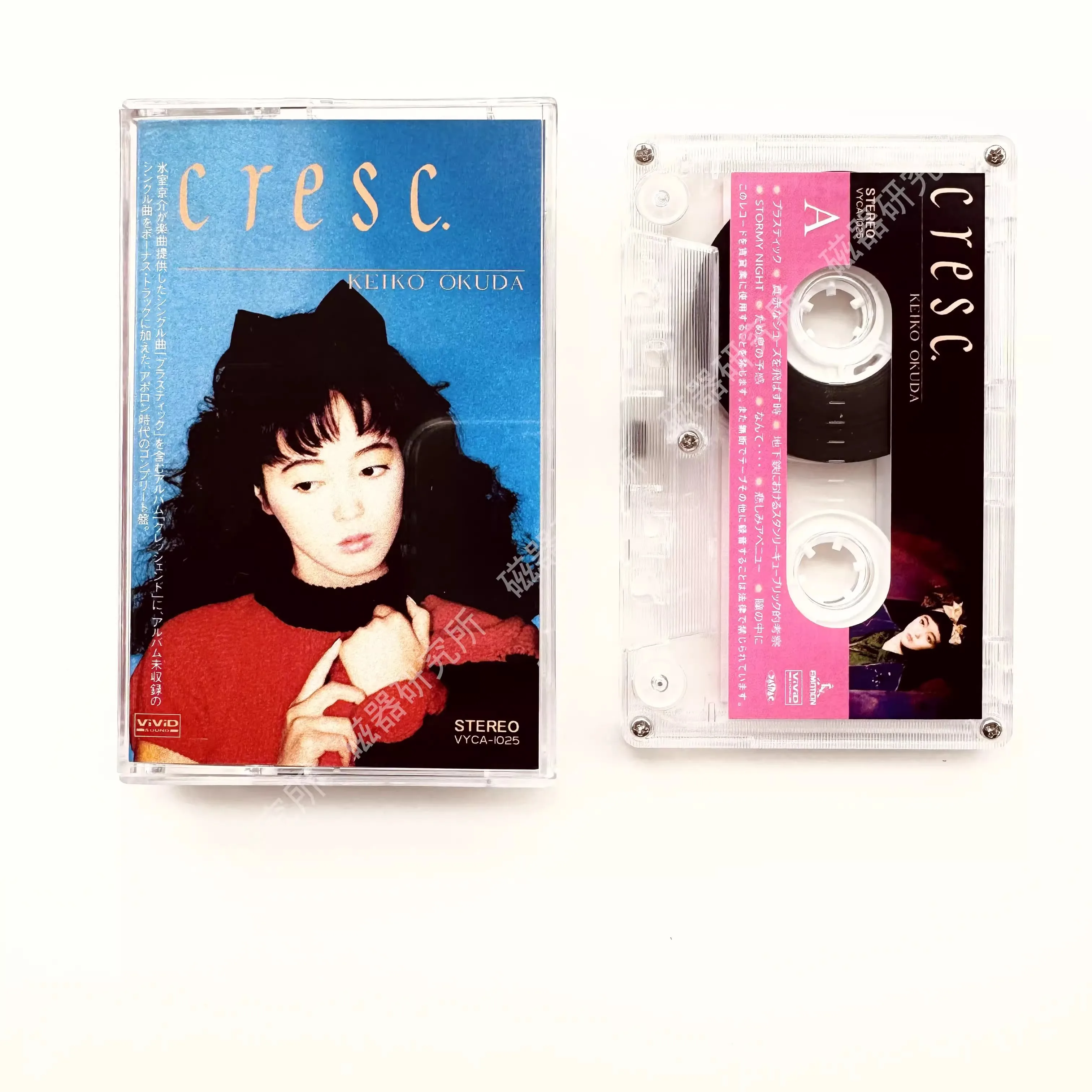 Ретро город поп Keiko Okuda музыкальная лента Cresc альбом STORMY NIGHT кассеты косплей Walkman