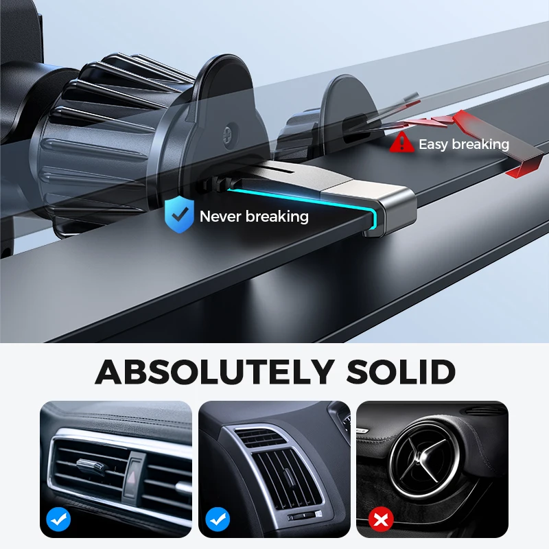 Joyroom 15W Automatic Car Phone Holder Wireless Charger For iPhone 14 13 12 Pro Max Samsung Z Flip Mobile Phone Car Mount