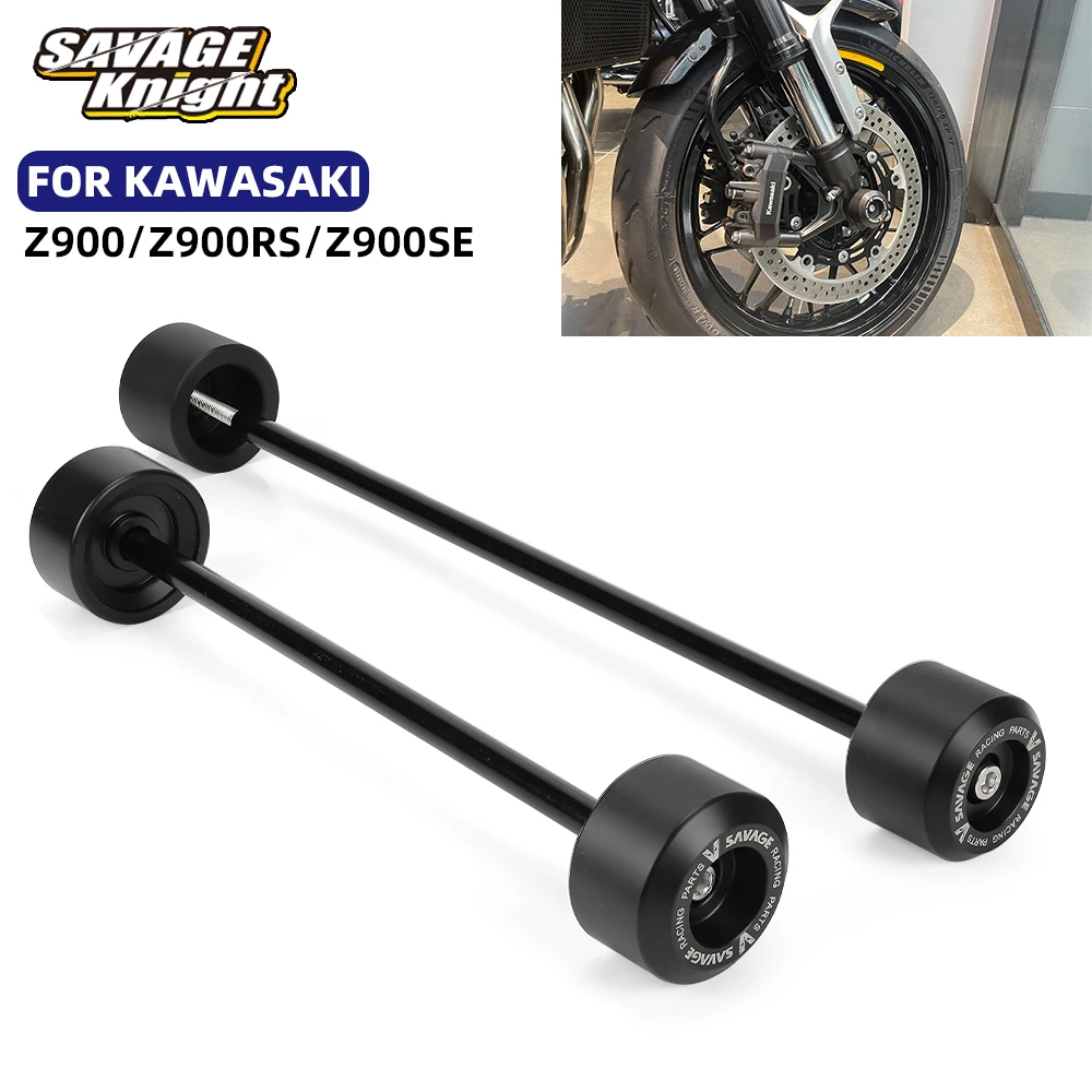 

For KAWASAKI Z900SE Z900RS Z900 Wheel Axle Fork Crash Slider Z 900 Motorcycle Accessories Z900 Wheel Hub Protector AntiCollision