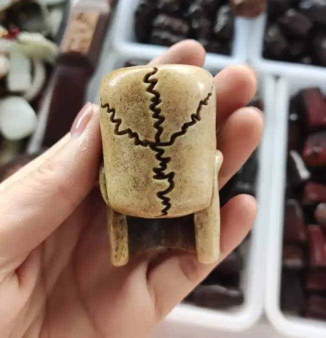 Коллекция тибетских рогов быка подвеска в виде головы