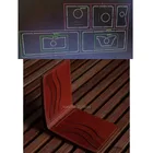 Японское стальное лезвие, штампы, двойной бумажник, кожаный шаблон, ремесленный дырокол, ручной инструмент, режущий нож, форма