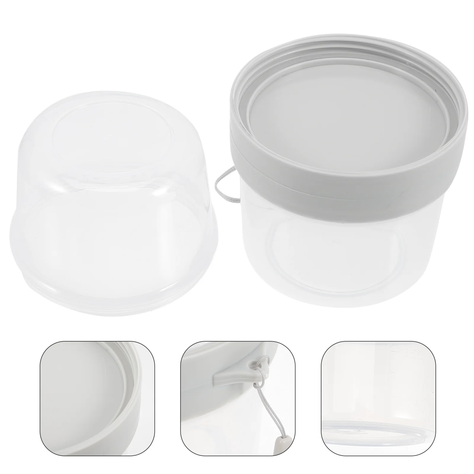 

Cups Containers Go Cup Breakfast Yogurt Container Portable Oatmeal Parfait Snack Lids Jars Cereal Dessert The Overnight Bowls