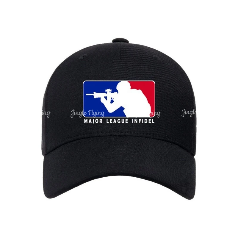 Черная бейсболка унисекс Mli Major League Infidel дорожная пляжная кепка
