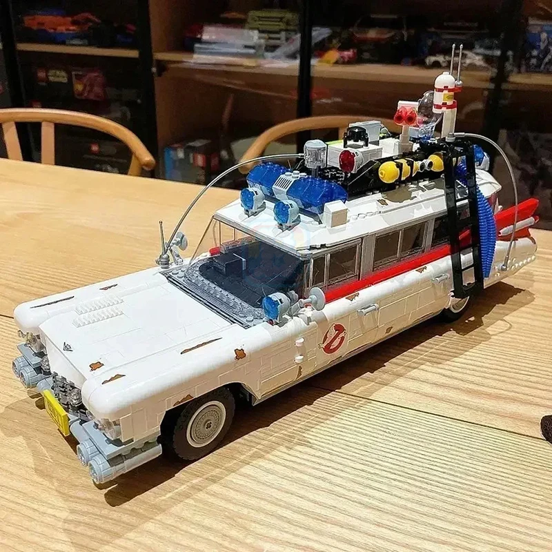 2352 шт. Ghostbusters ECTO-1 креативный строительный блок для автомобиля совместимый с 10274
