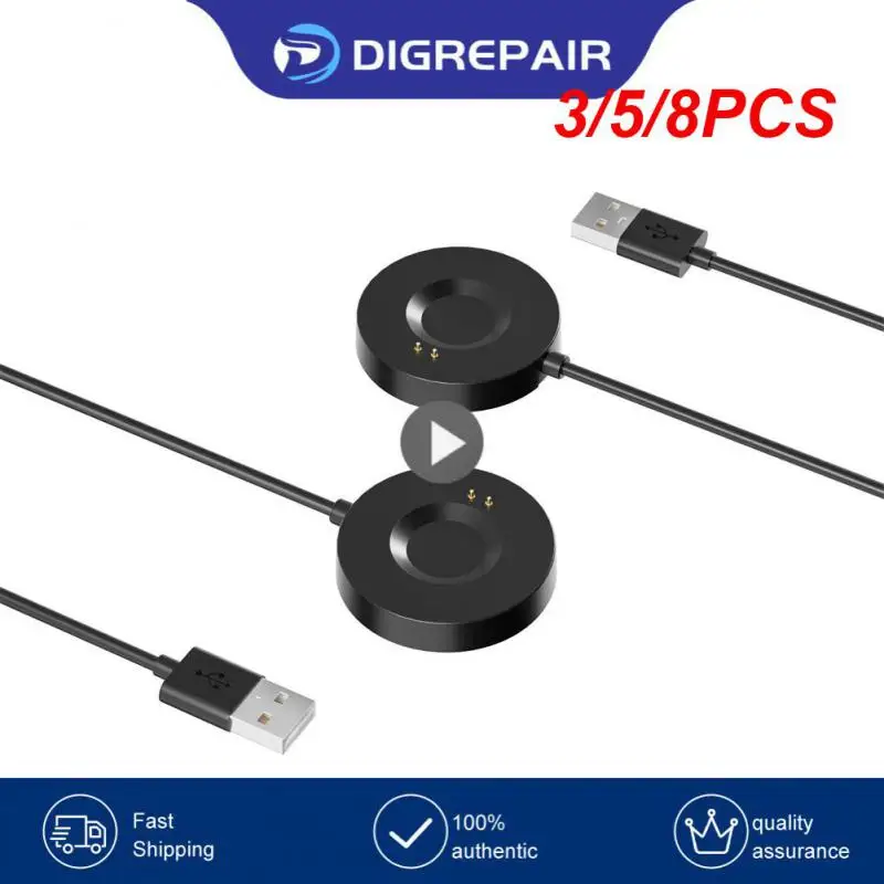 

3/5/8PCS Cradle Dock Charging Cable Usb Classic Charging Dock Station Wireless Portable For Iwatch 7 6 Se 5 4 8 5v Charger