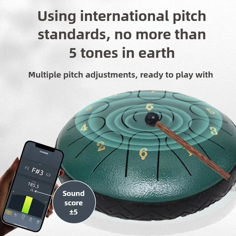 6-дюймовые 11-тональные полые барабаны звуковая терапия детский ударный