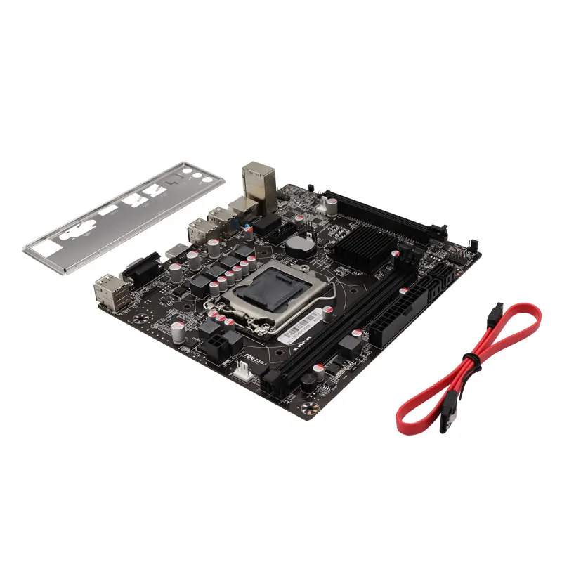 Материнская Плата ЦП LGA 1151 H110 M DDR4 32 Гб двухканальная материнская плата поддержка