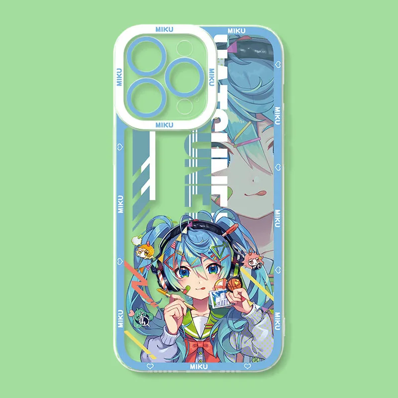 Фото Чехол Sweet M-Miku для Xiaomi POCO X6 X7 X5 Pro X3 NFC F3 F5 F6 F7 Ultra M5S C65 M7 M6 Pro 4G 5G 14T 13T 12T 11T 14 11 Lite 5G №3
