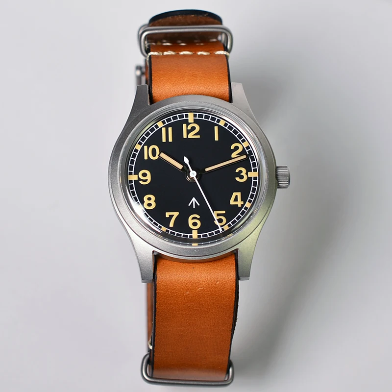 

Baltany W10 Polit Automatic Watch For Men 36MM Bubble Mirror Sapphire 100M Retro Luminous NH38 Mechanical Watch relojes hombre