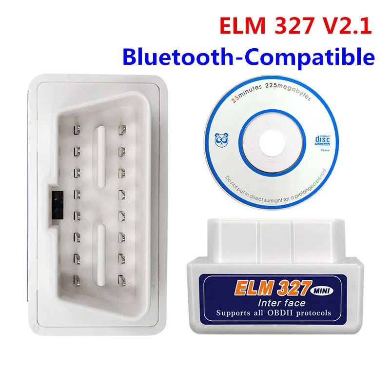 

Суперминиатюрный Диагностический Сканер ELM327 V2.1 V1.5 Bluetooth OBD2 Для Автомобилей Android