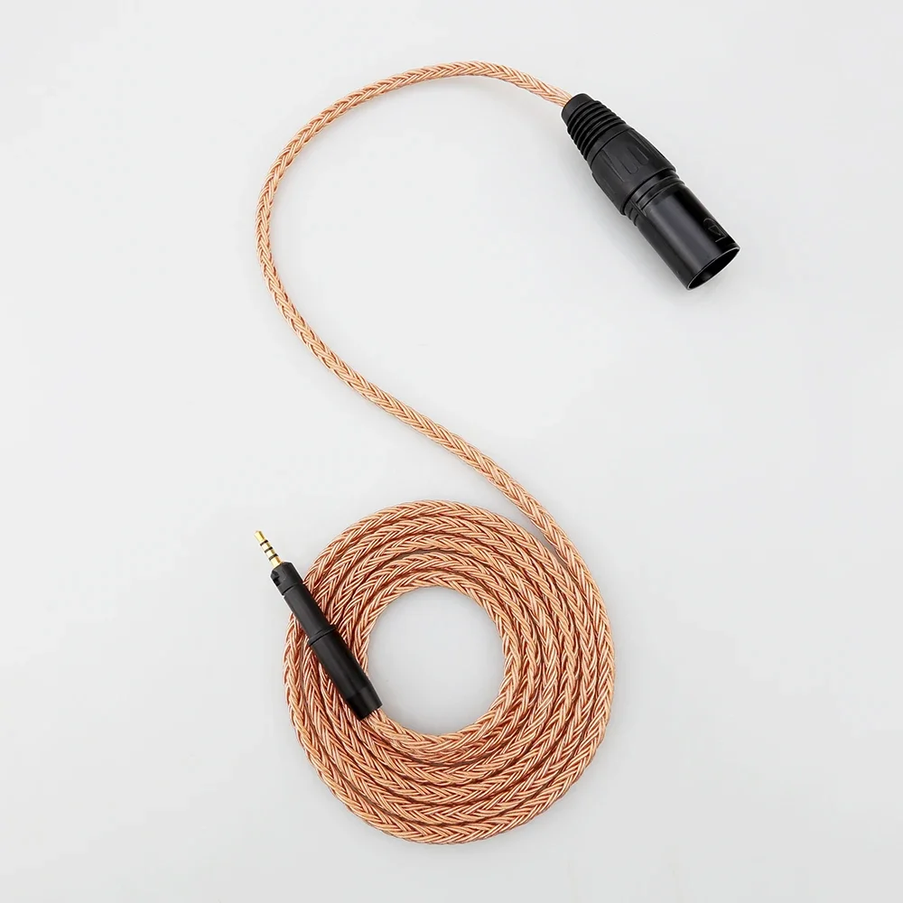 HIFI 16-ядерный 99% 7N OCC медный 2 5/4 4 мм/3 5 мм 4-контактный xlr мужской кабель для наушников