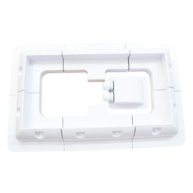 

7pcs Solar Panel Mounting Bracket Plastic Roof Mount Corner Bracket Drill-Free