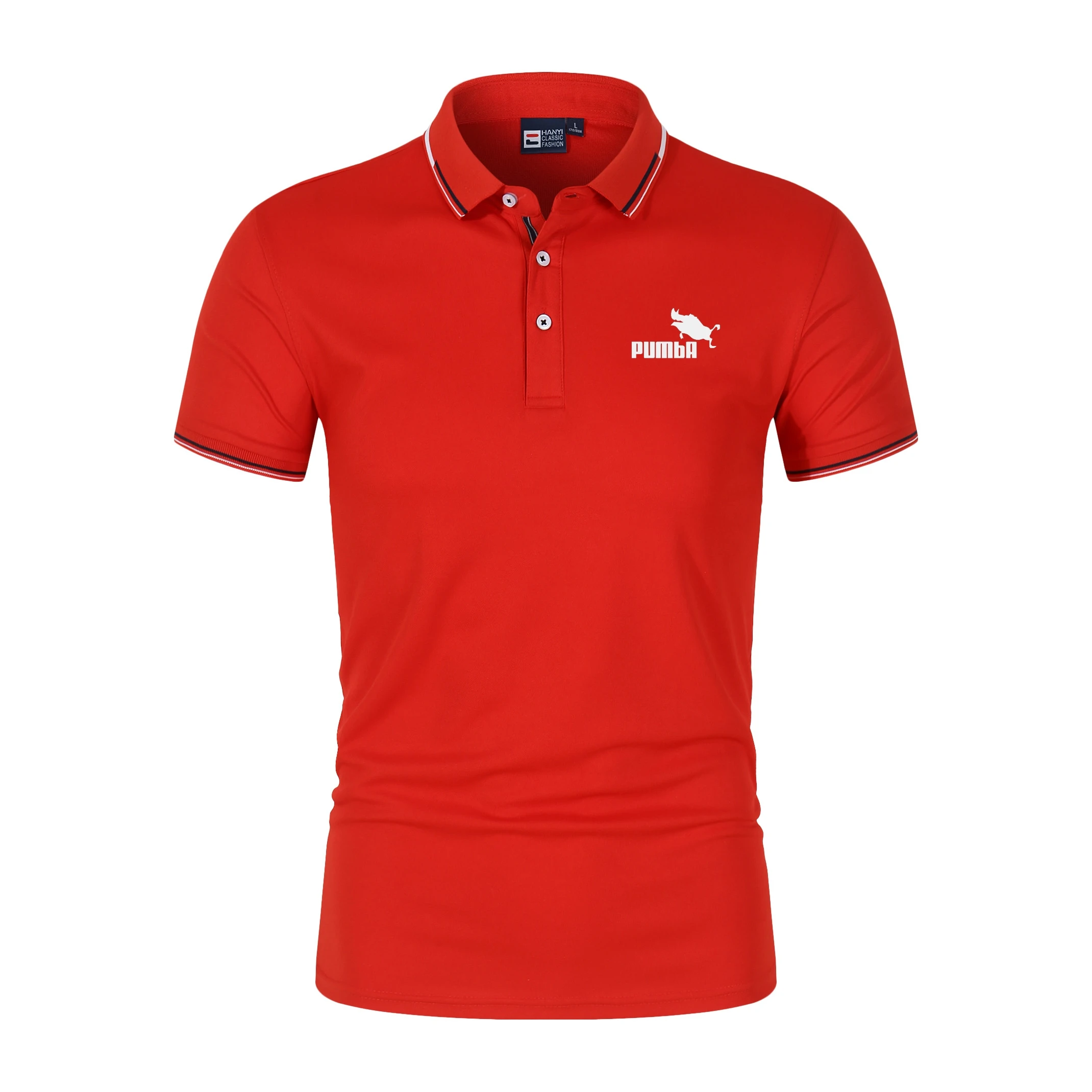 

2023 Summer New Mens Brand POLO Shirt Fashion Logo Print Short Sleeve High-quality Daily Casual Tops Unisex Shirts S-4XL
