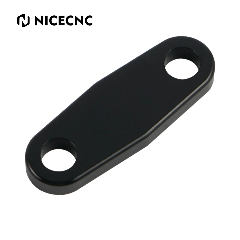 

NICECNC Exhaust Muffler Gas Block Off Plate Motorcycle Aluminum For Suzuki DRZ400S DRZ400SM DR-Z400S DR-Z400SM 2000-2020 Black