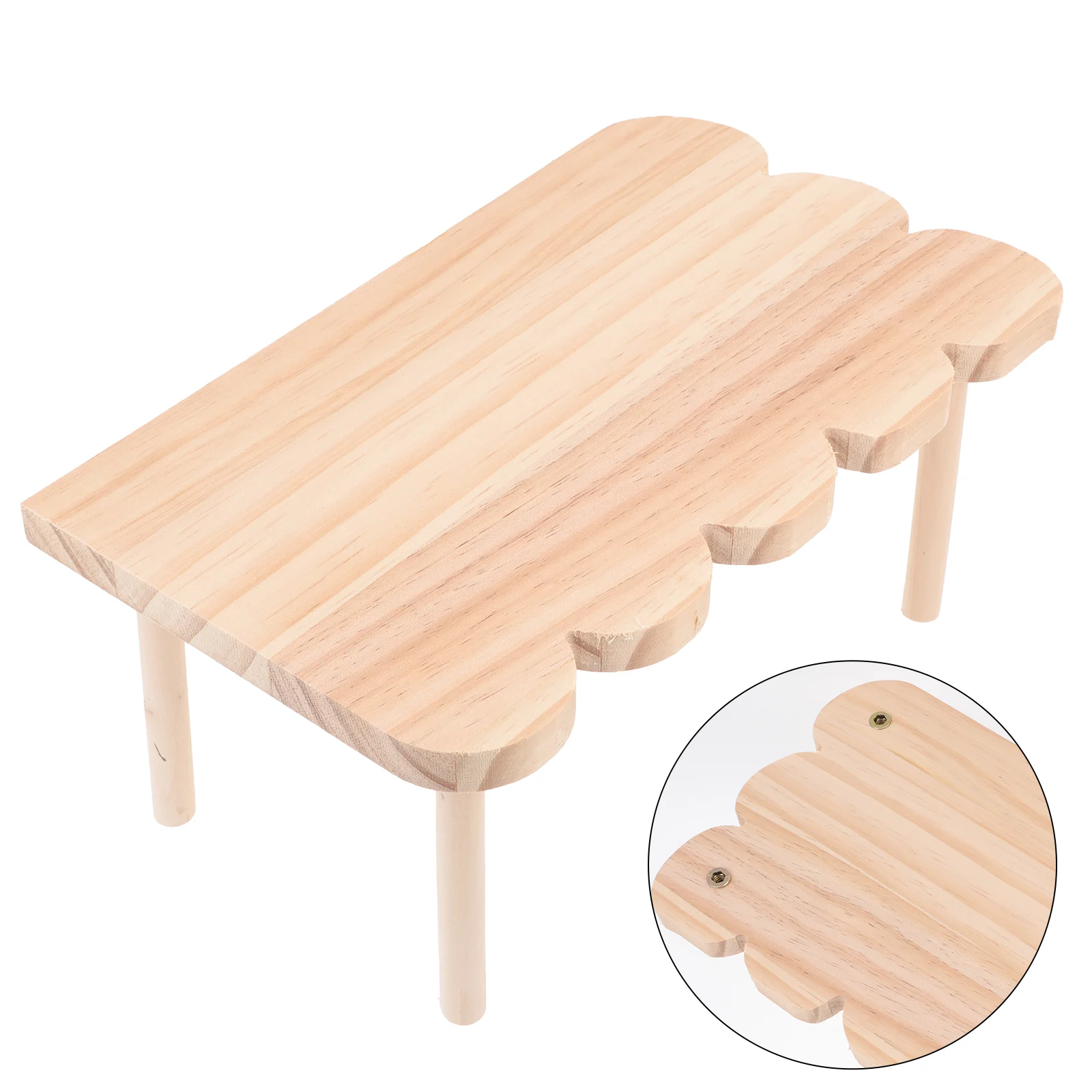 

Hamster Platform Woodenstand Toy Cage Wood Board Dwarf Animals Springboard Lookout Small Shelf Playing Supplies