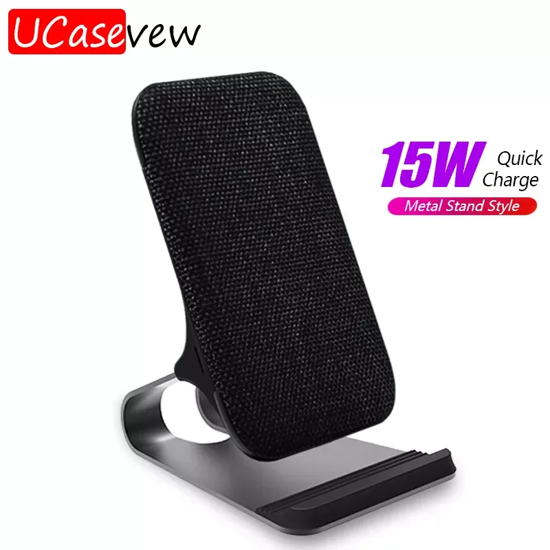 

Wireless Charger For Samsung S20 S21 Note10 15W Fast Wireless Charging Dock For iPhone 13 13Pro 12 12Promax XS MAX XR X Stand