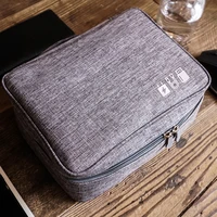 travel digital bag waterproof electronic usb gadget cable bag portab data line charger plug storage bag cosmetic storage pouch