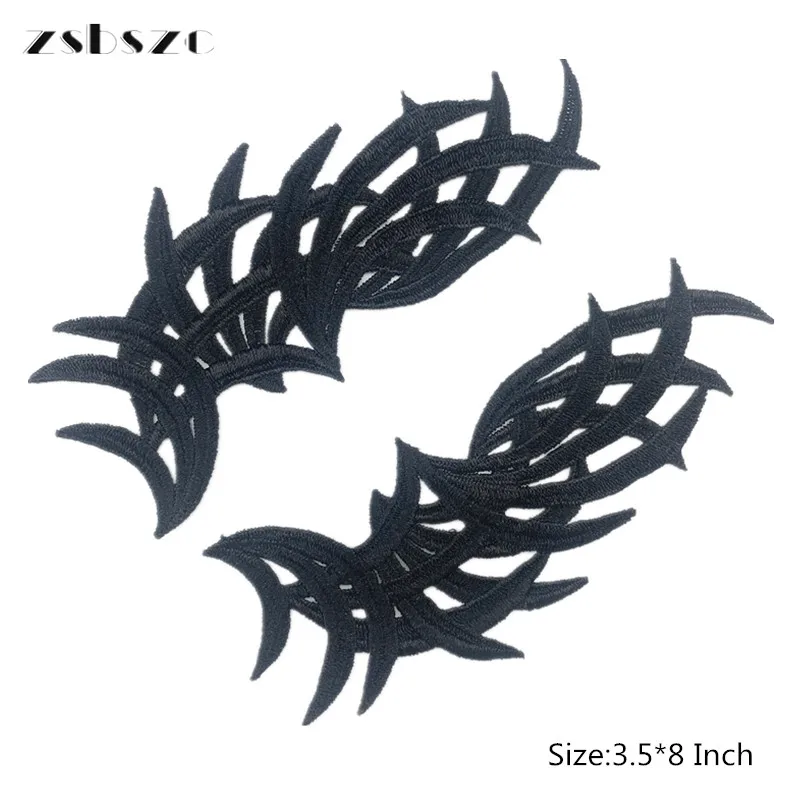 10 пар/20 шт. Кружевная аппликация с вышивкой