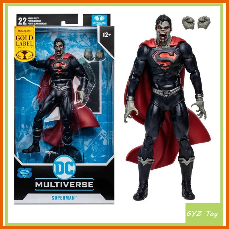 

original Mcfarlane Vampire Superman Toys 7-Inch Movable Figure Model Toy Doll Movie Animation Multiverse Kids Birthday Gift