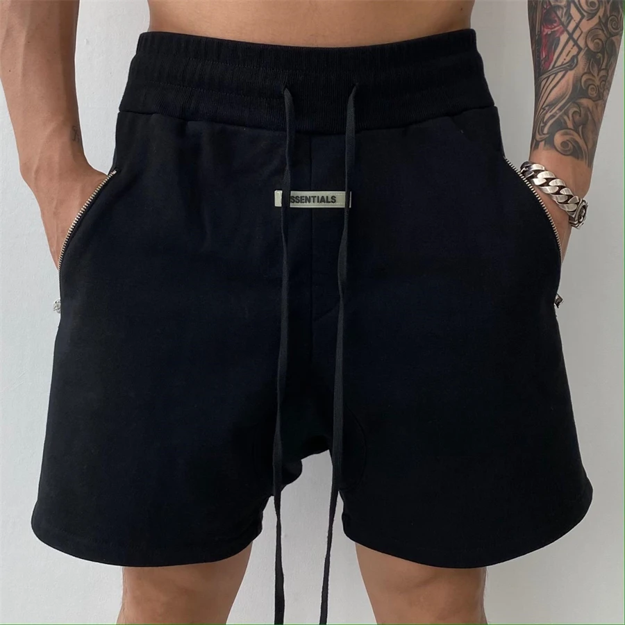 

2022 New Summer Essentials Shorts Hip Hop High Street Men High Quality Fashion Cotton Designer Clothes men fitness shorts