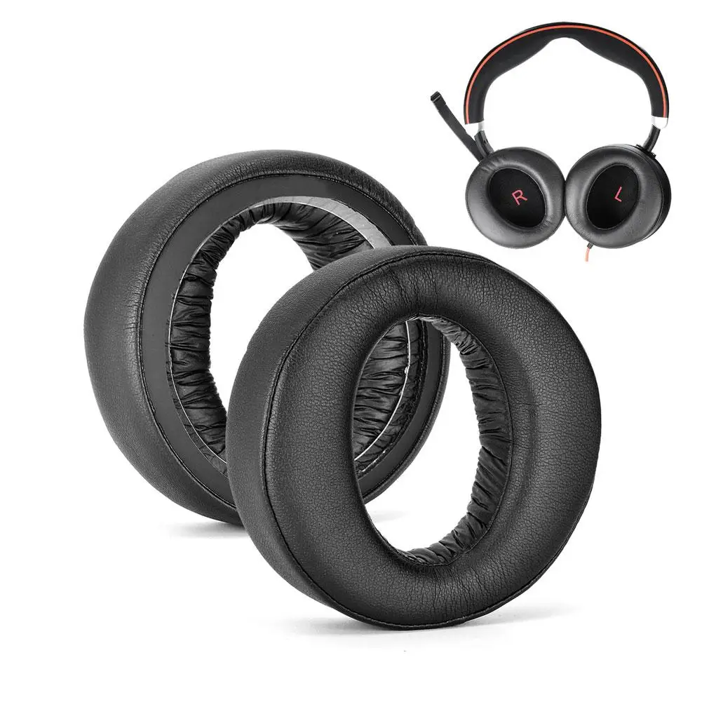 

Ear Pads For Jabra Evolve 80 UC Headphones Soft Foam Cushion Cover High Quality Earmuffs HSC019 Replacement Headset Earpads
