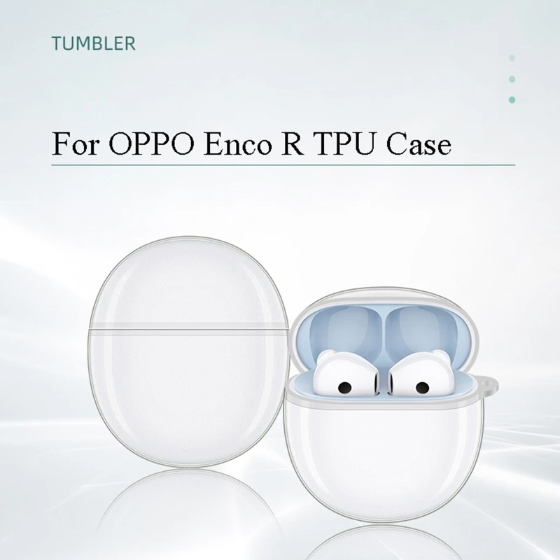 

Wireless Headset Protective Case Compatible for oppoEnco R Cover Dust Shockproof Shell Washable Housing Anti-dust Sleeve