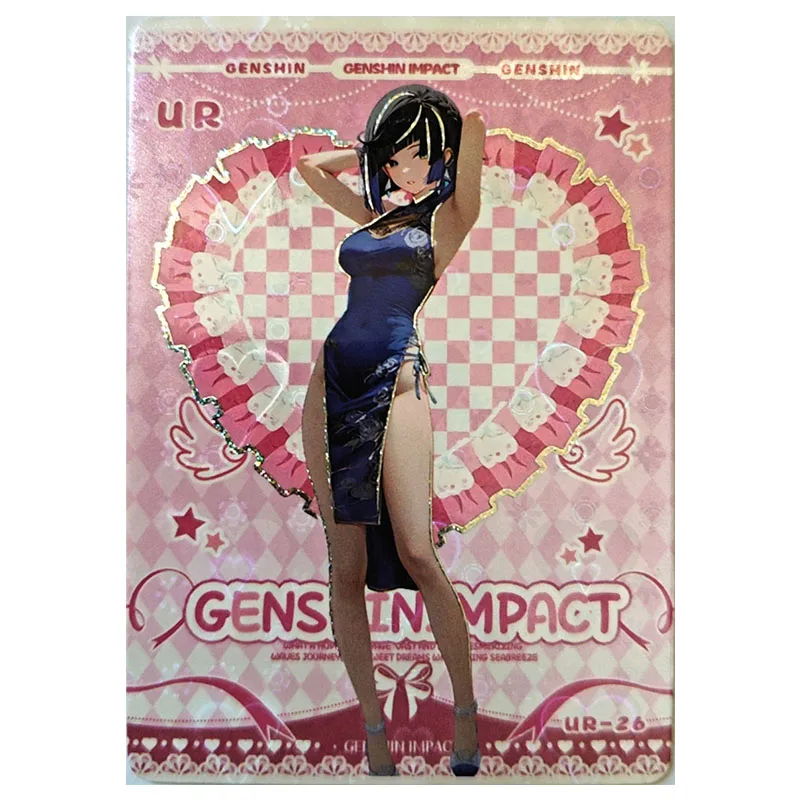 Аниме История Богини Редкая UR Преломление Игра Коллекционная Карта Nahida Nilou Shenhe