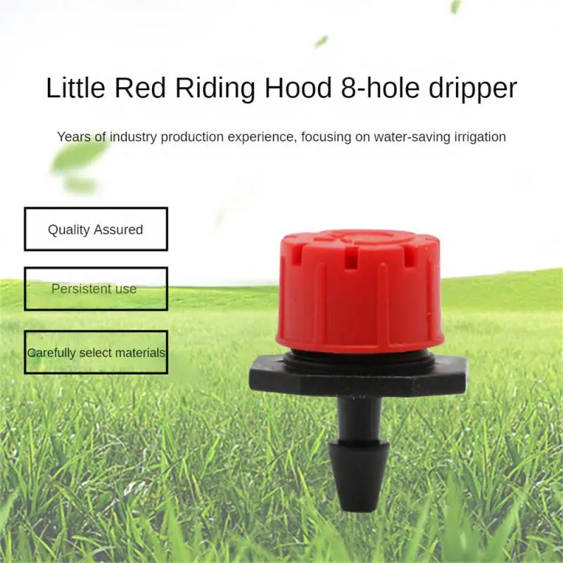 

Garden Gardening Fixed Flow Pressure Compensating Emitter Drip Irrigation Accessories Micro Drip Irrigation Accessories 8-hole