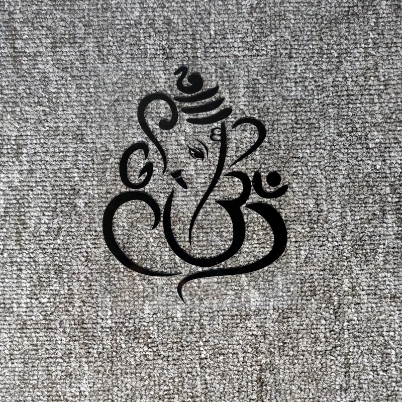 

Автомобильные наклейки India Lord Ganesha Ganapati Светоотражающие наклейки для крышки топливного бака, окон, мотоциклов