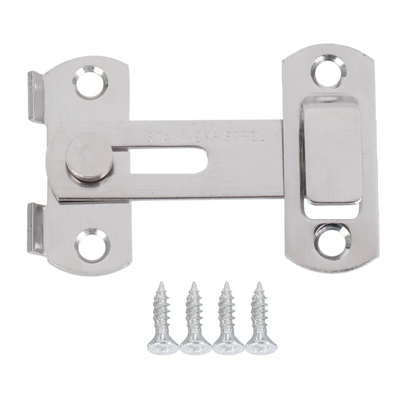 

Hasp Latch METAL Hasp Latch Lock Sliding Door Lock For Window Cabinet Fitting