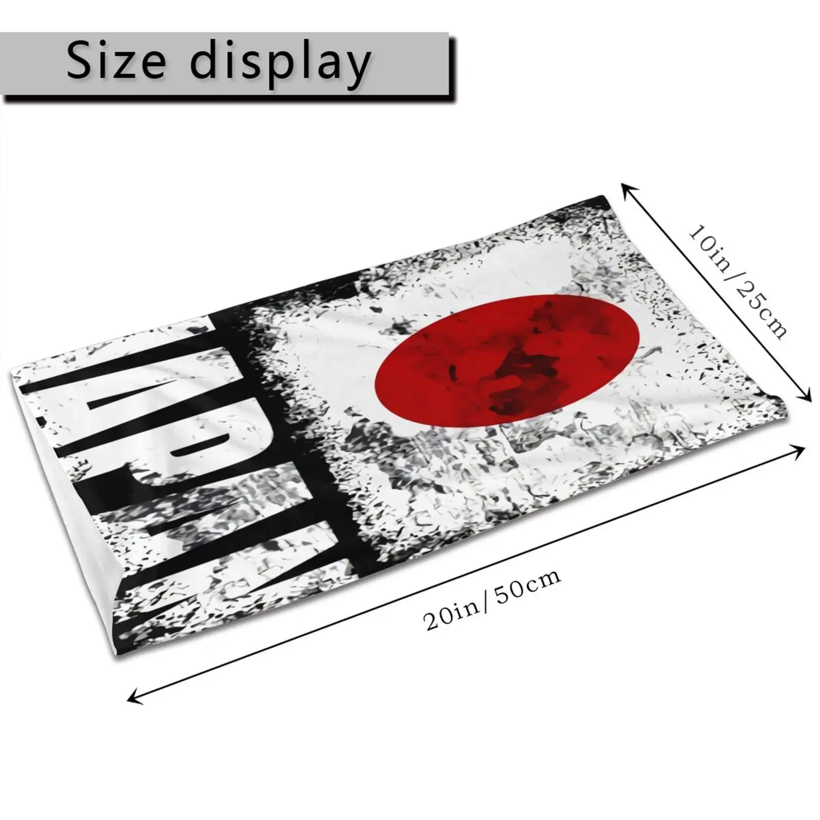 Бандана Мужская камуфляжная с японским флагом и |